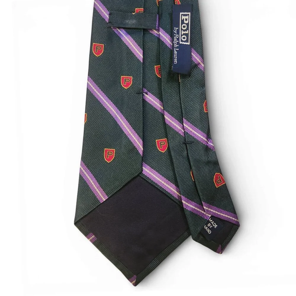 Polo by Ralph Lauren Lot (3) Men's Neckties - Picture 6 of 11